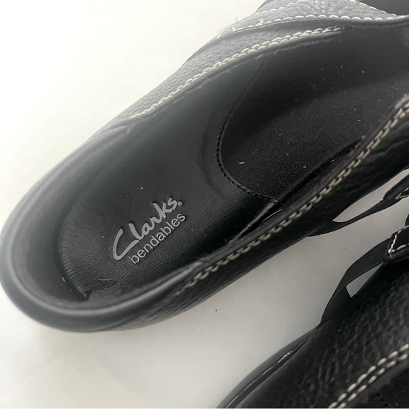Clarks Bendables Women’s Size 10M Black Maryjane Loafers Cushioned Comfort NWOT - Picture 6 of 9